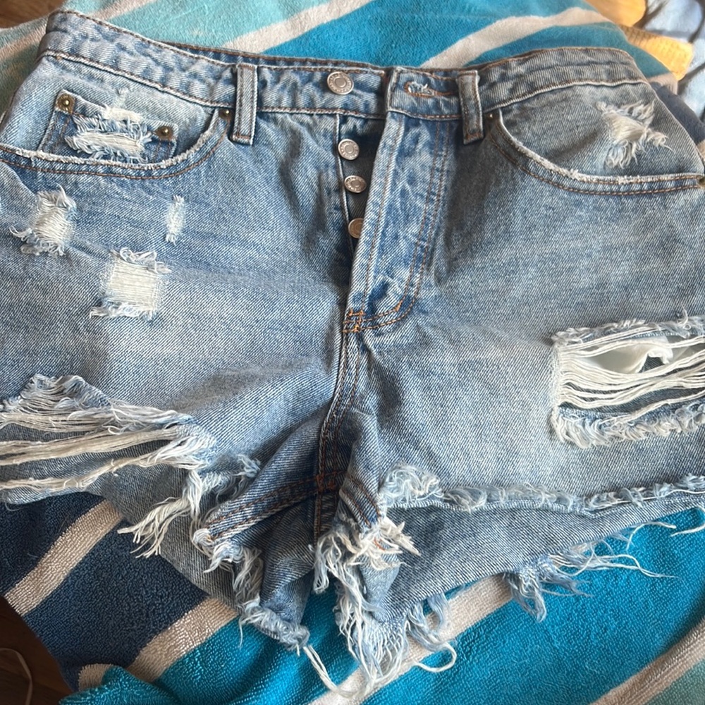 Jean shorts